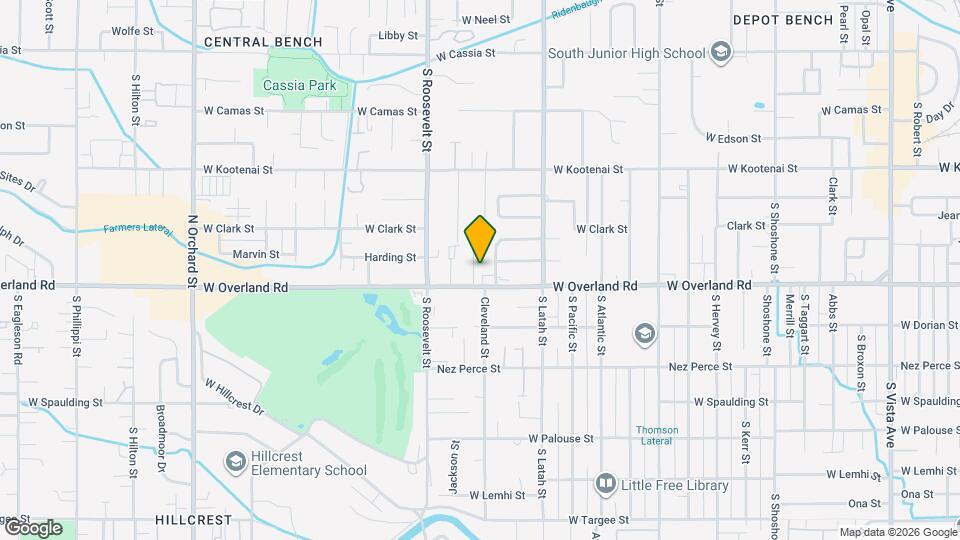 1540 S Wardle St Map and Location Details