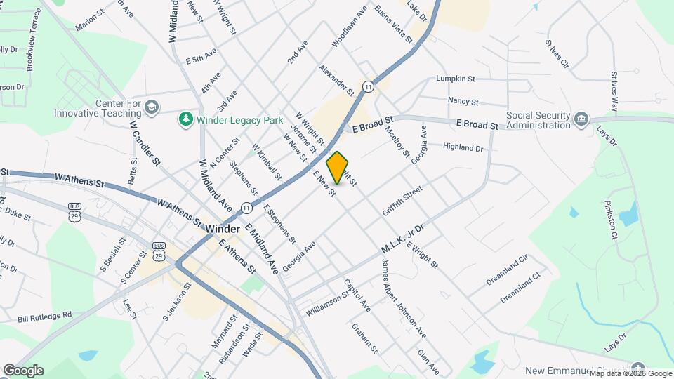 34 E New St Map and Location Details