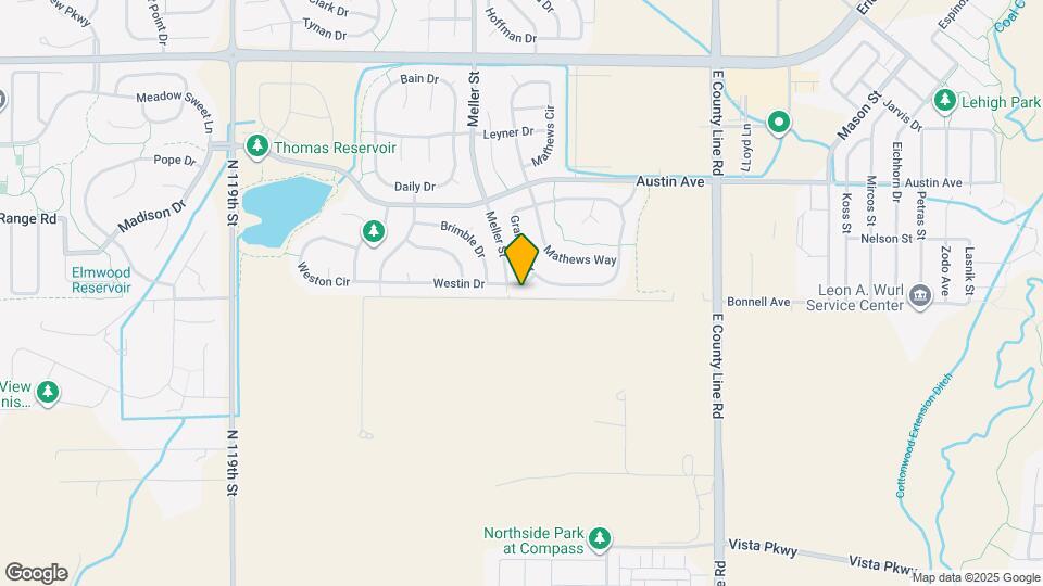 1432 Westin Dr Map and Location Details