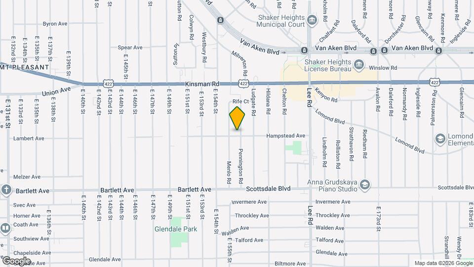 3612 Pennington Rd Mapa y Detalles de la Ubicación