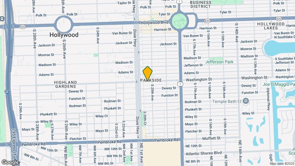 2020 Washington St Map and Location Details