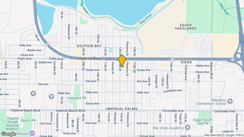 1202 Donax Ave Map and Location Details