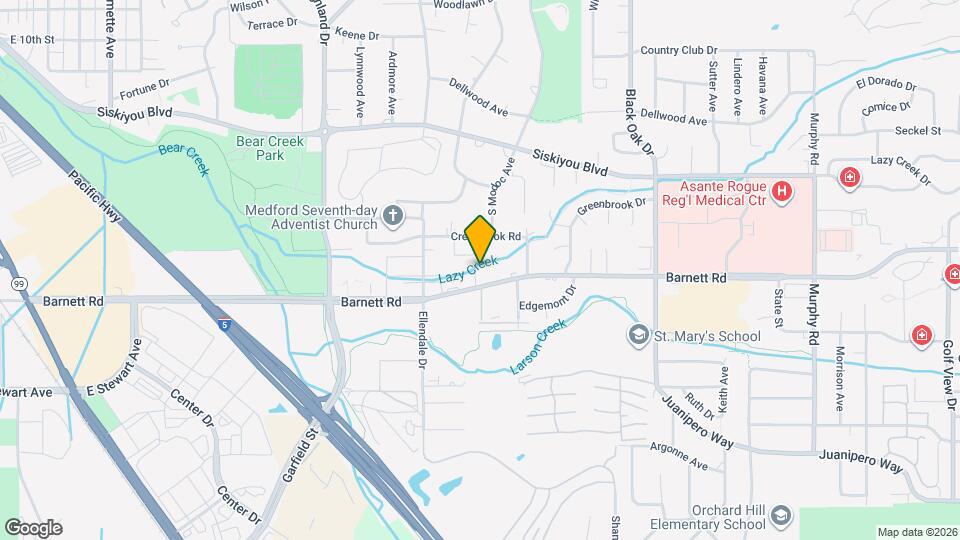 2121 E Barnett Rd Map and Location Details