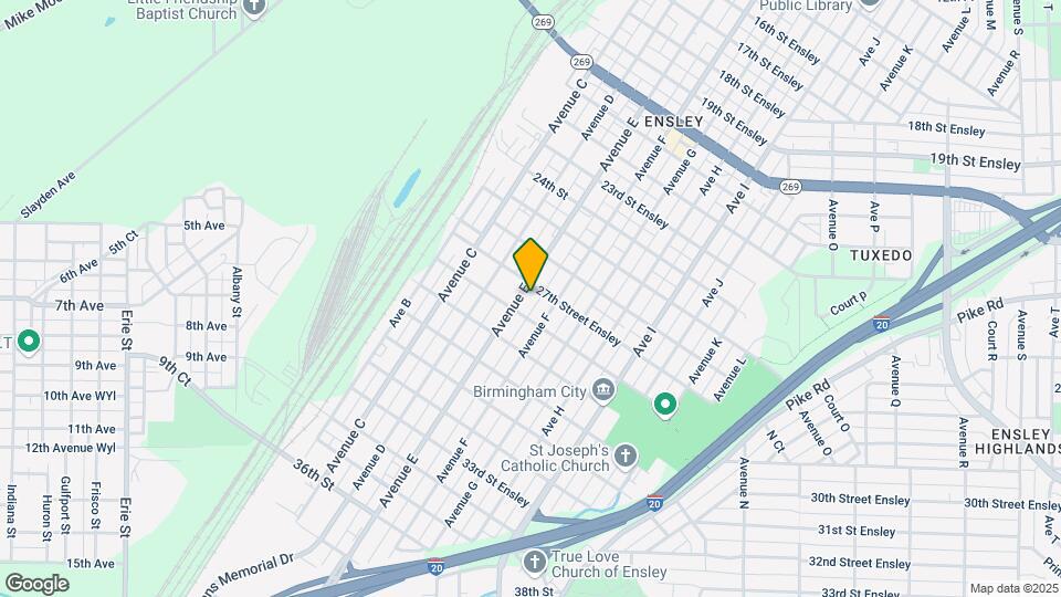 2709 Avenue E Mapa y Detalles de la Ubicación