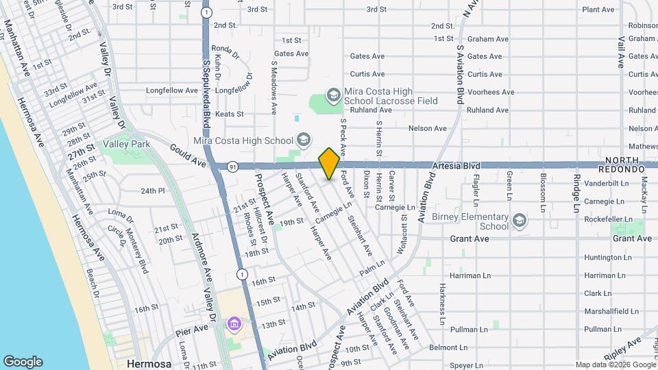 1737 Steinhart Ave Map and Location Details