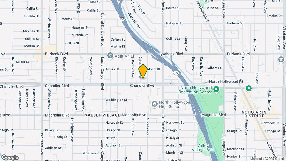 5408 Carpenter Ave Map and Location Details
