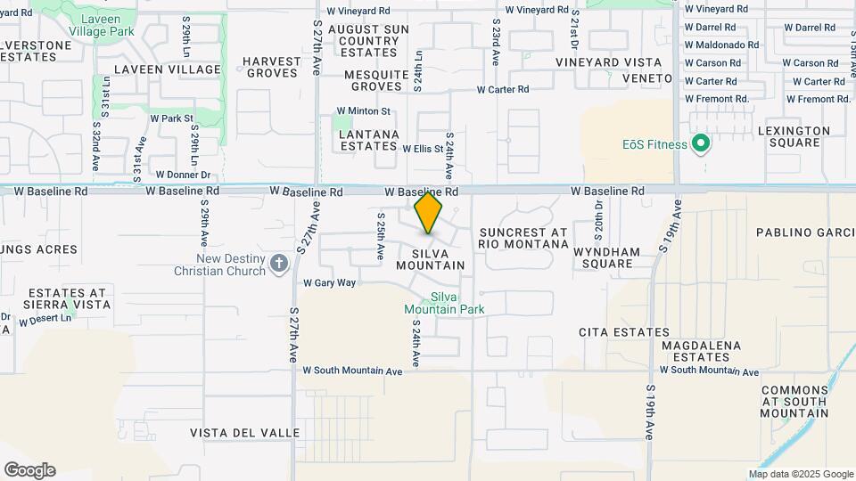 2407 W Fawn Dr Mapa y Detalles de la Ubicación