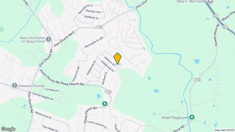 947 Littleton Dr Mapa y Detalles de la Ubicación