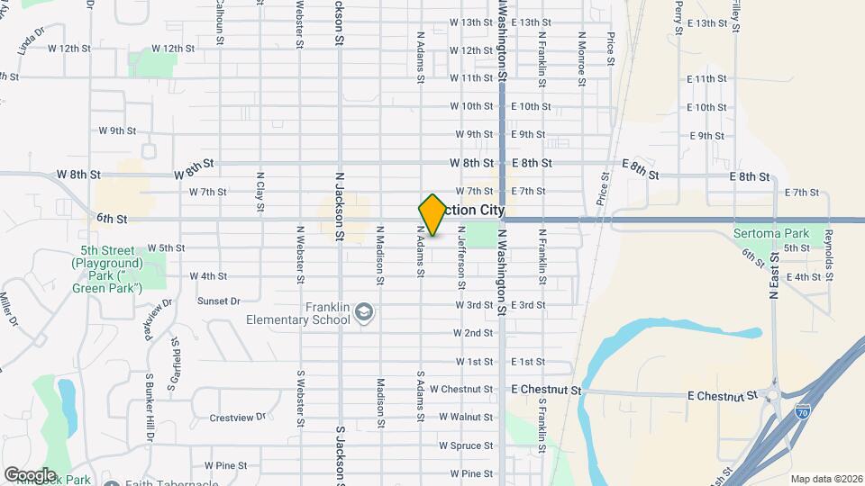 232 W 5th St Map and Location Details