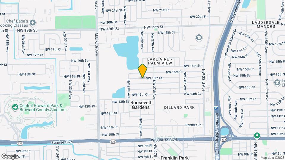 2780 NW 15th St Map and Location Details