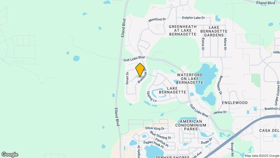 5423 Braddock Dr Map and Location Details