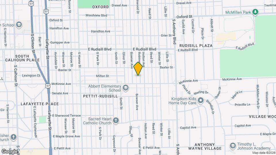 4204 Robinwood Dr Map and Location Details