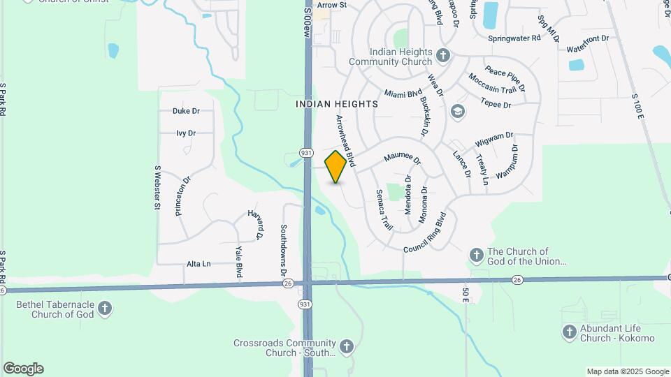 5801 Peshewa Ct Map and Location Details