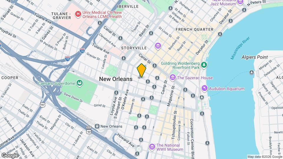 828 Gravier St, Unit SI ID1266985P Map and Location Details