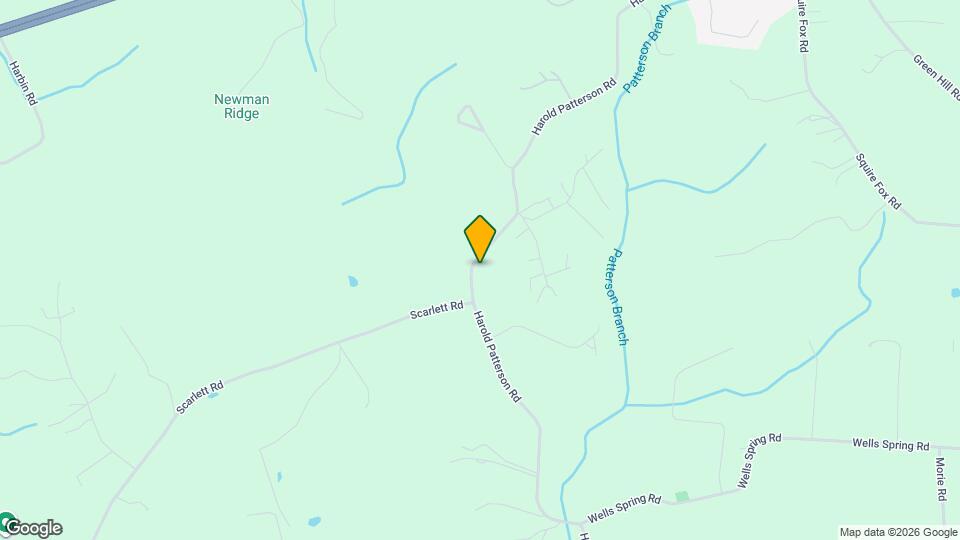 1232 Harold Patterson Rd Map and Location Details