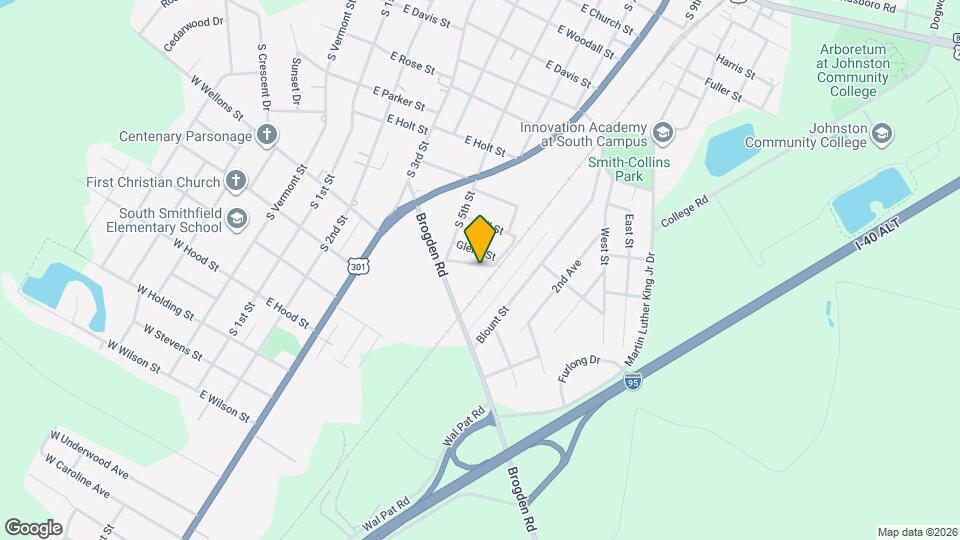 518 Crump St Map and Location Details