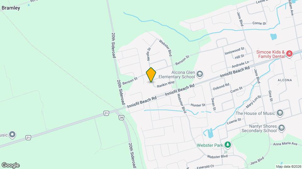 1453 Rankin Way Map and Location Details