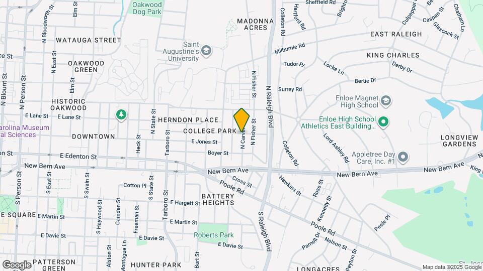 1512 Pender St Mapa y Detalles de la Ubicación