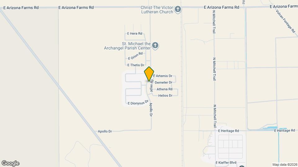 25344 N Atlas Rd Mapa y Detalles de la Ubicación