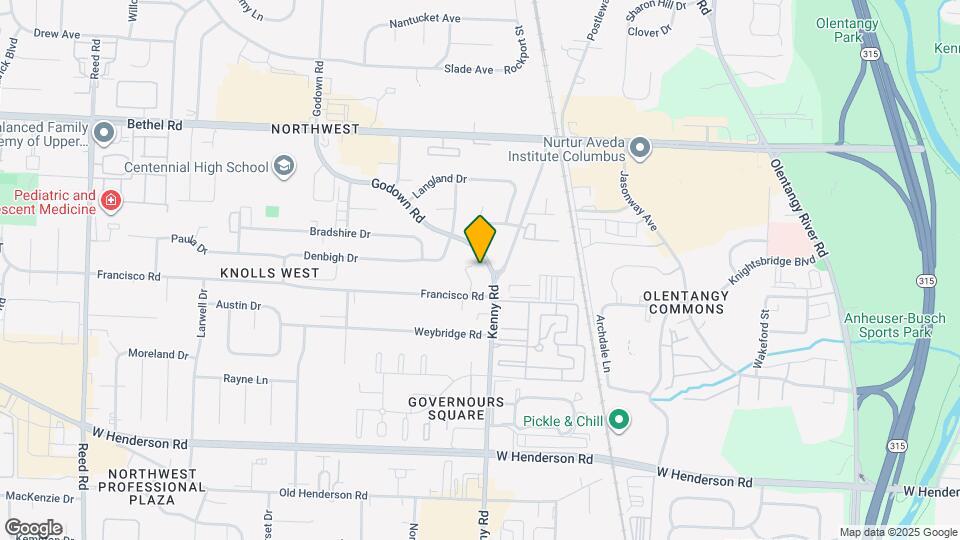 4925 Godown Rd Map and Location Details