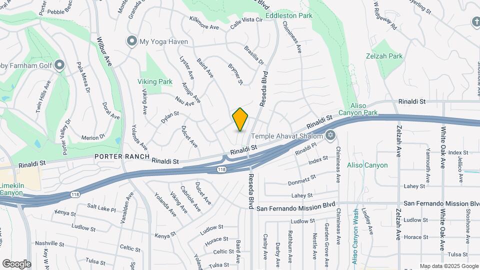 11344 Baird Ave Map and Location Details