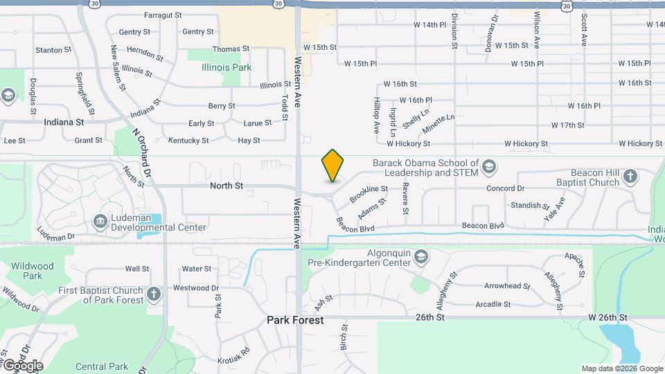 631 Andover St Map and Location Details