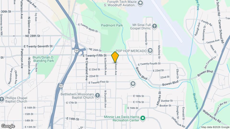 1542 24th St NE Map and Location Details