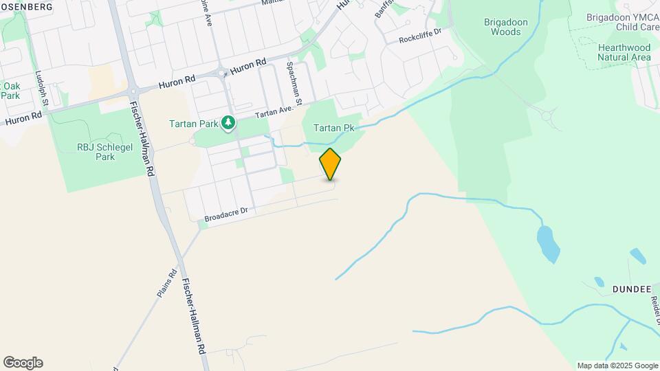 297 Broadacre Dr Map and Location Details