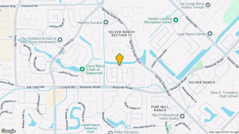 26914 Mustang Retreat Ln Map and Location Details