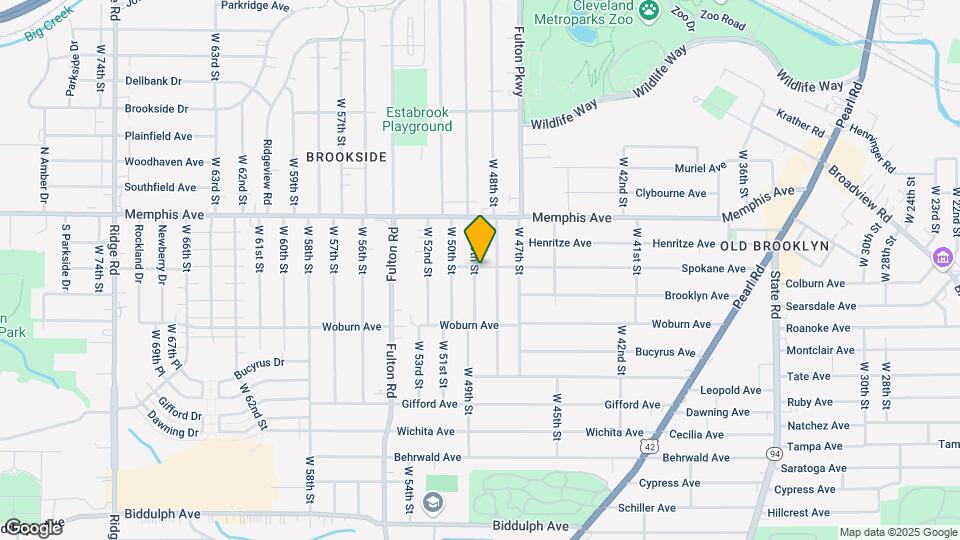 4345 W 49th St Map and Location Details