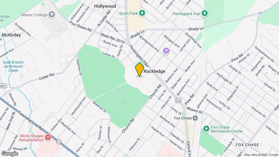 25 S Sylvania Ave Mapa y Detalles de la Ubicación