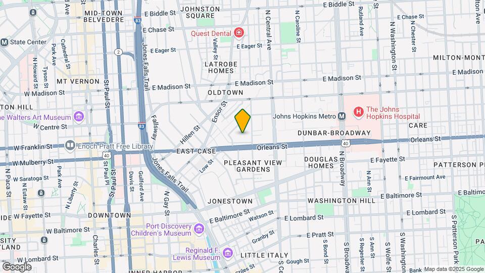 Forrest Street Map and Location Details
