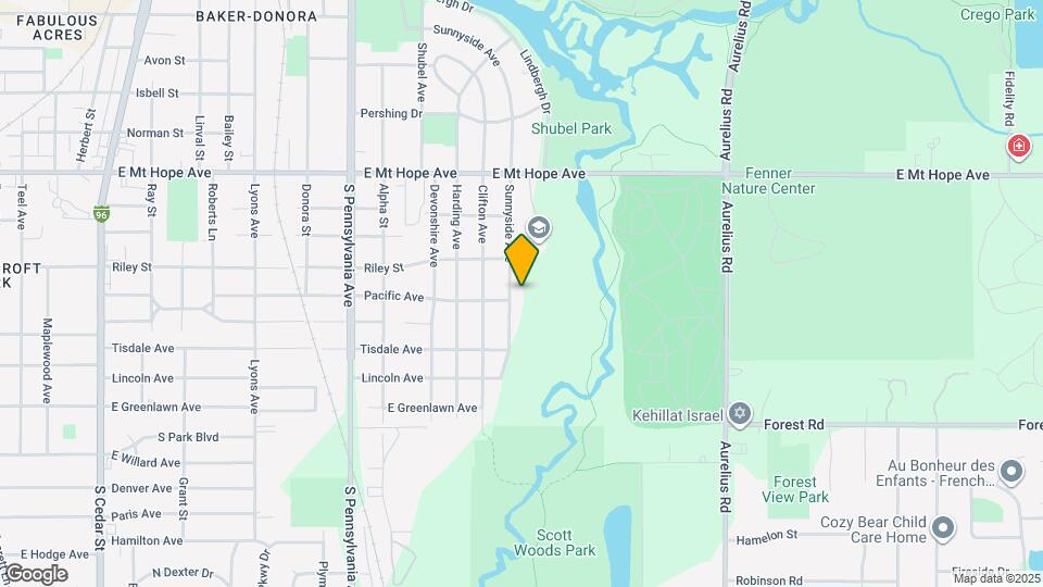 2215 Sunnyside Ave Map and Location Details