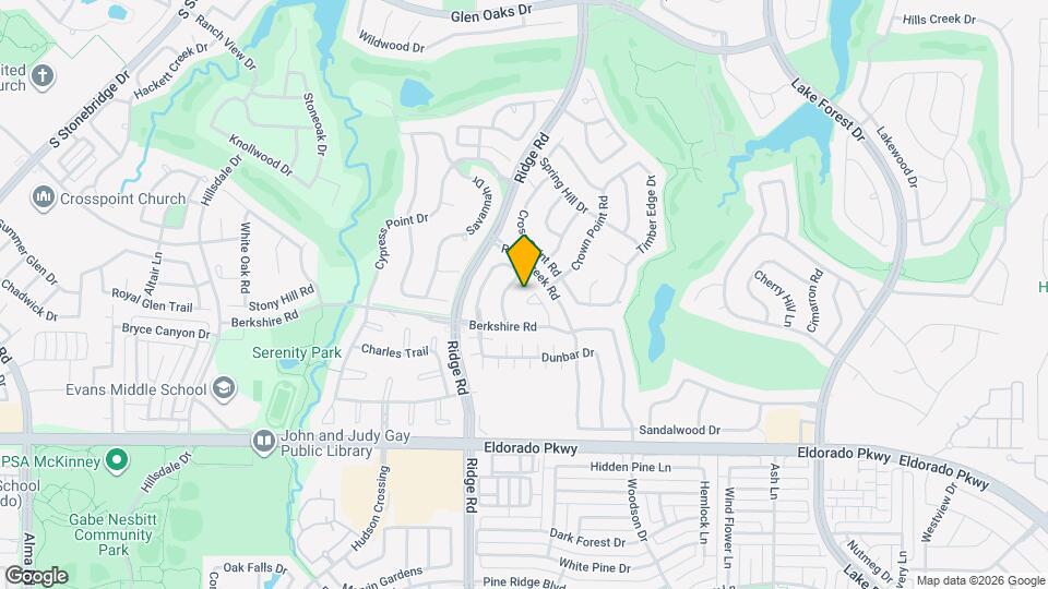 2212 Tralee Cir Map and Location Details