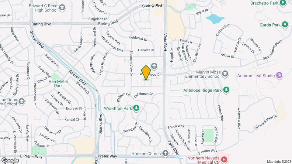 2102 Red Blossom Ct Map and Location Details