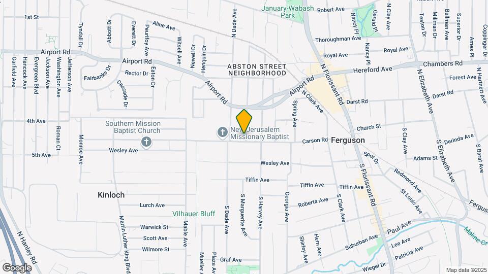701 Carson Rd Map and Location Details