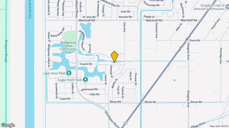 3370 Coyote Rd Map and Location Details