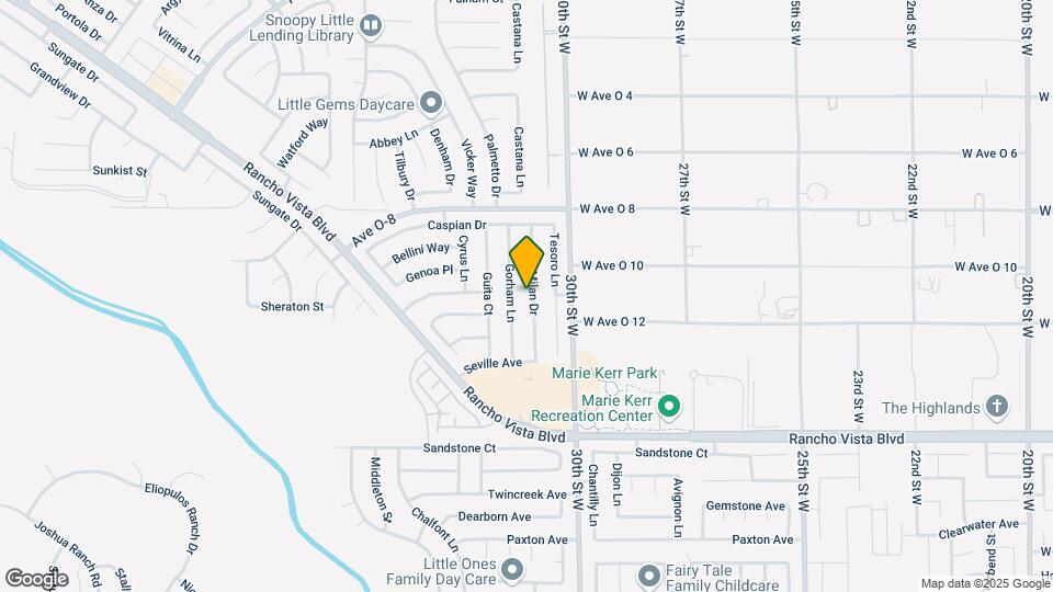 39821 Milan Dr Map and Location Details