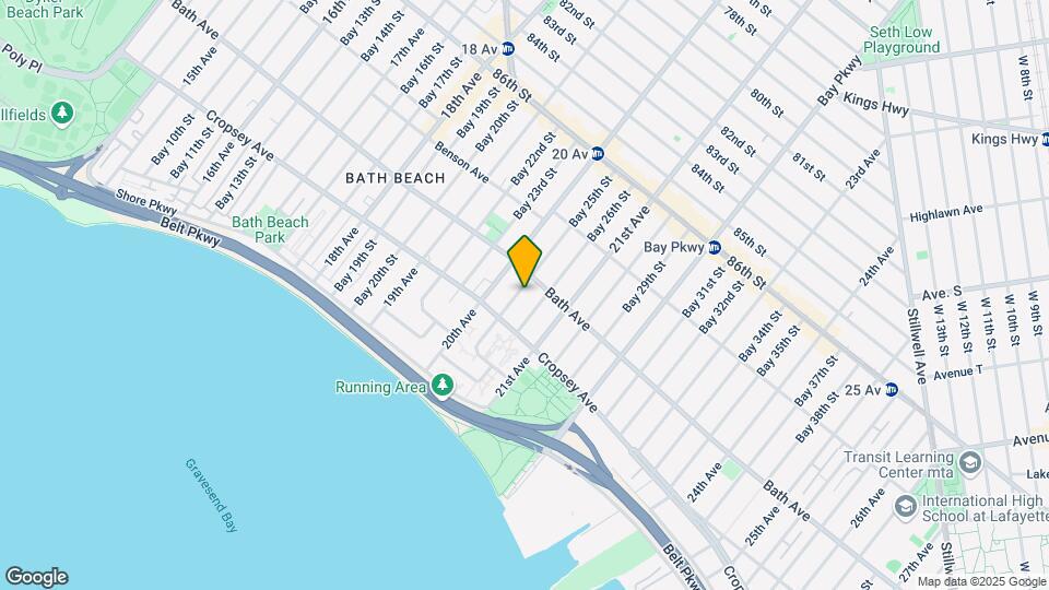 181 Bay 25Th St Map and Location Details