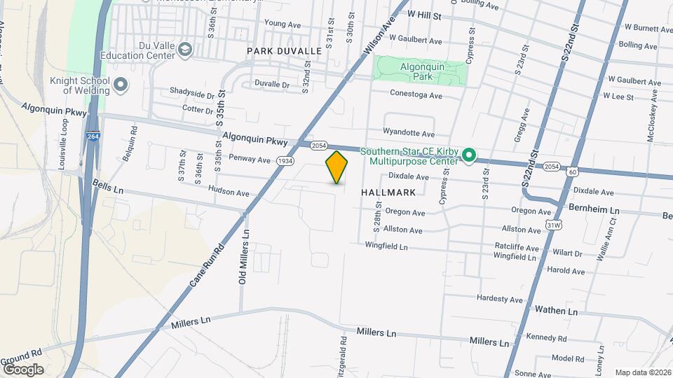 3004 Linwood Ave Map and Location Details