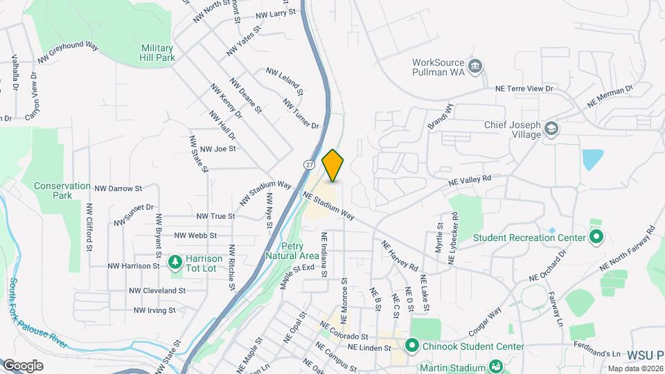 530 NE Stadium Way Map and Location Details