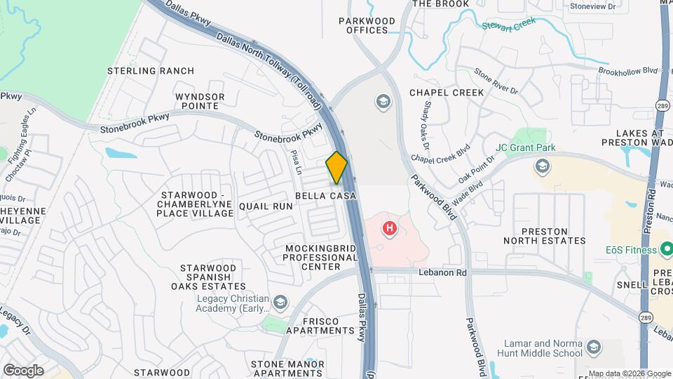 5730 Grosseto Dr Map and Location Details