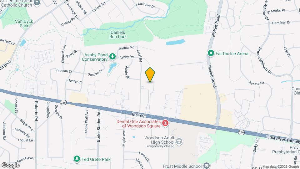 3846 Lyndhurst Dr, Unit 302 Mapa y Detalles de la Ubicación