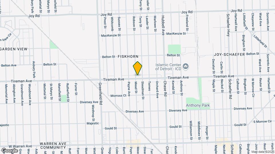 14924 Tireman St Map and Location Details