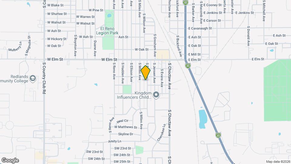 1516 S Dille Ave Map and Location Details