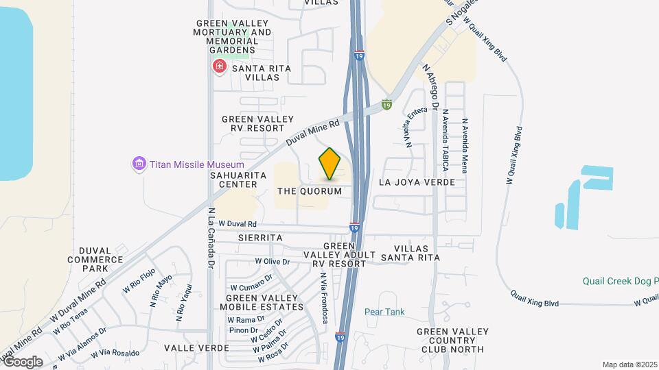 Sahuarita Mission Map and Location Details
