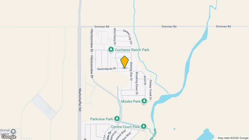 9545 Sand Myrtle Dr Map and Location Details