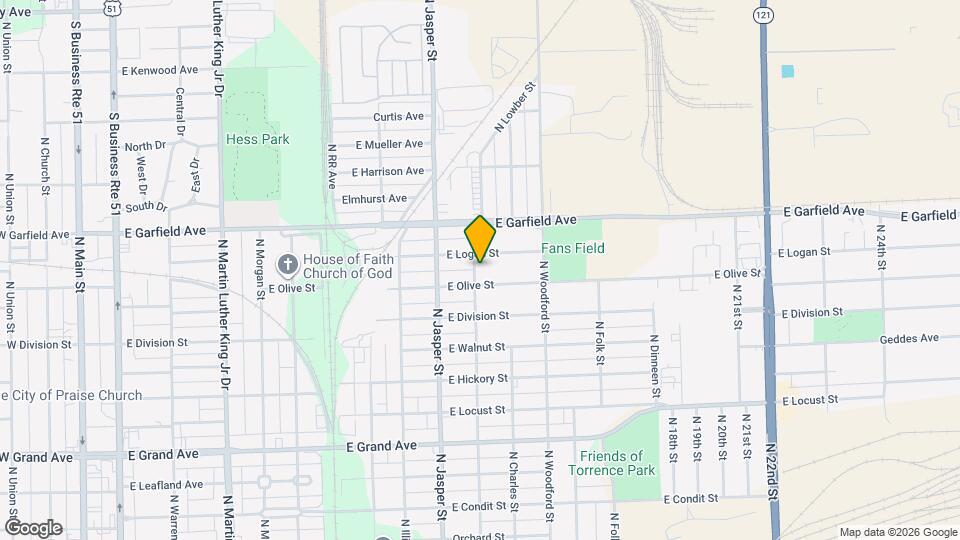 1830 N Lowber St, Unit D7 Map and Location Details