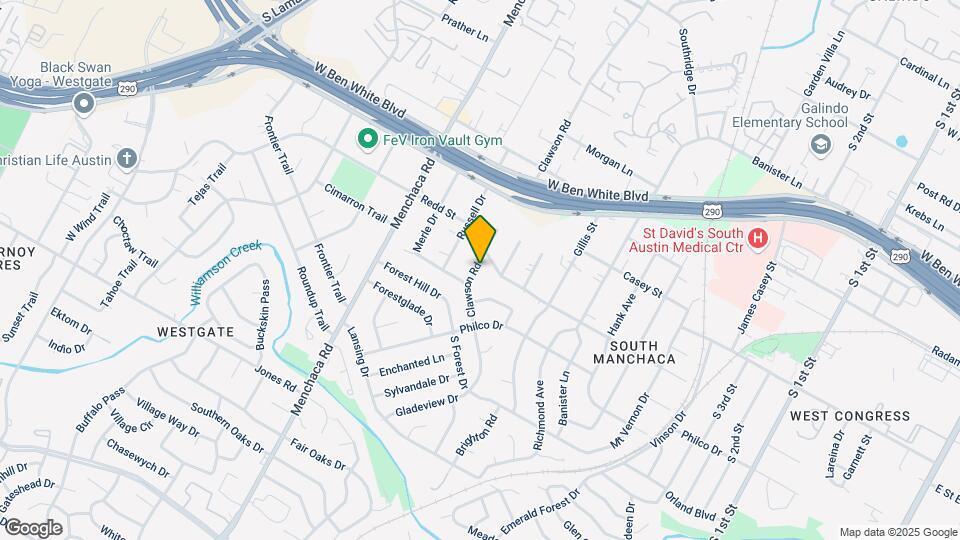 4507 Clawson Rd Map and Location Details