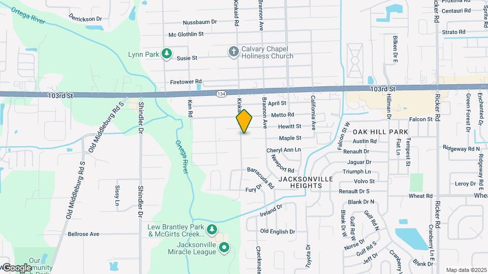 5717 Kinkaid Rd Map and Location Details